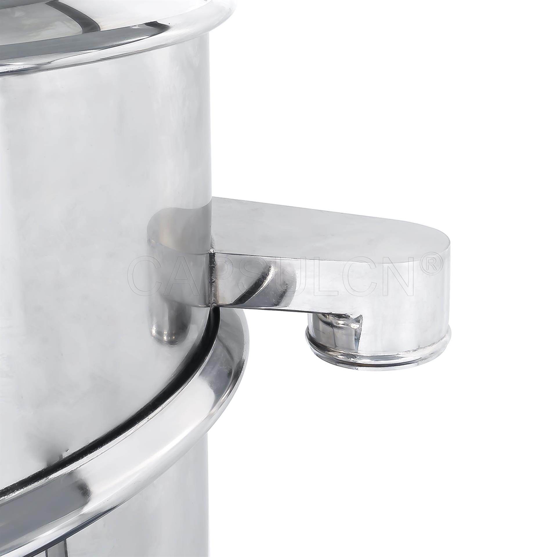 vibro sifter material outlet